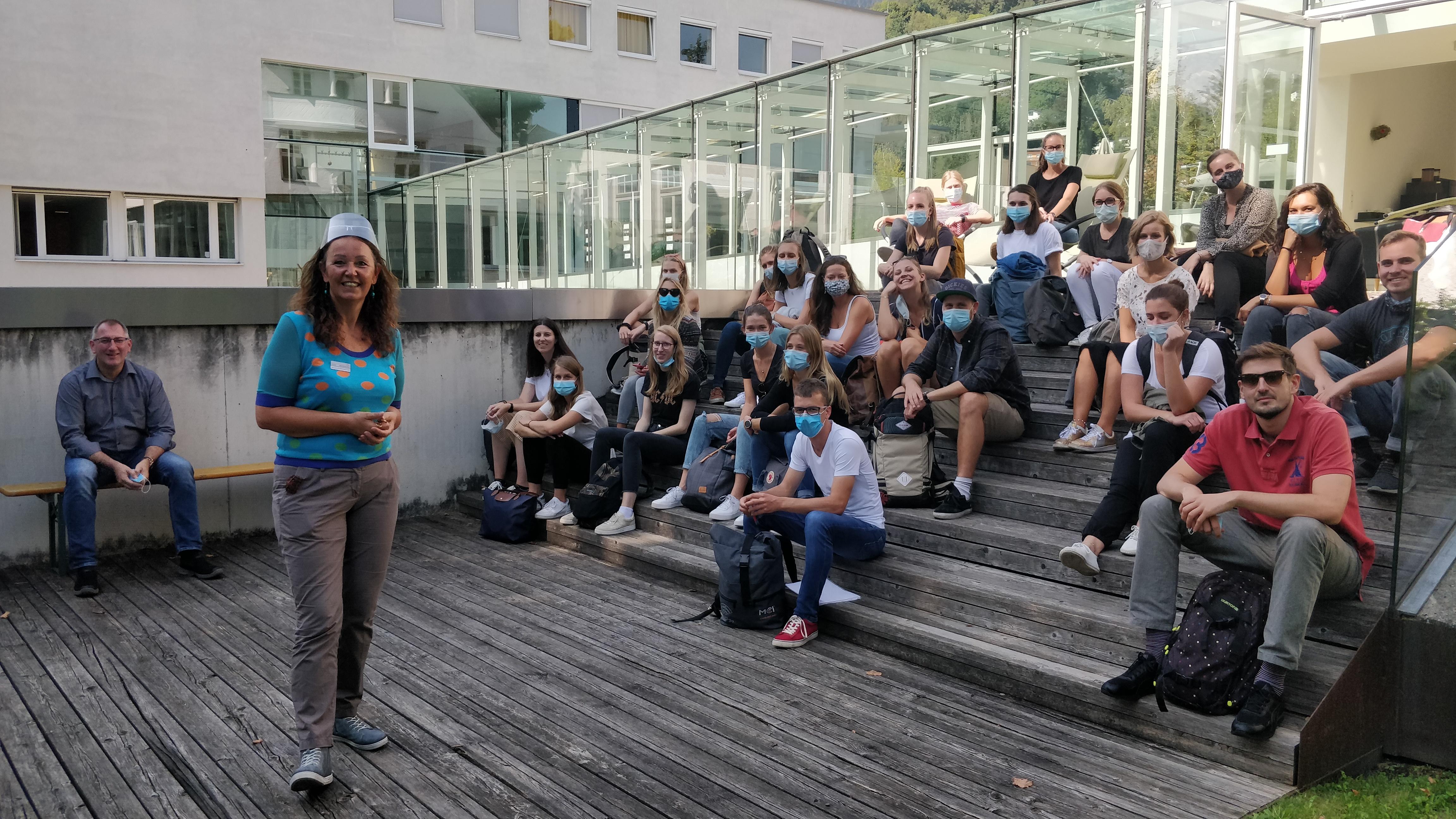 Haus der Begegnung group photo